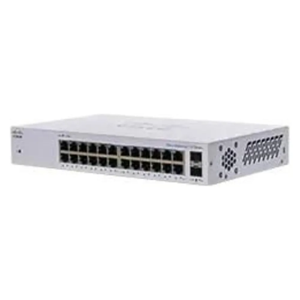 Netzwerk-Switch Cisco CBS110-24T-EU 24x GE 2x SFP Rackmount Grau