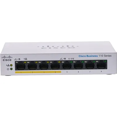 Cisco CBS110-8PP-D-EU 8-Port Gigabit Switch