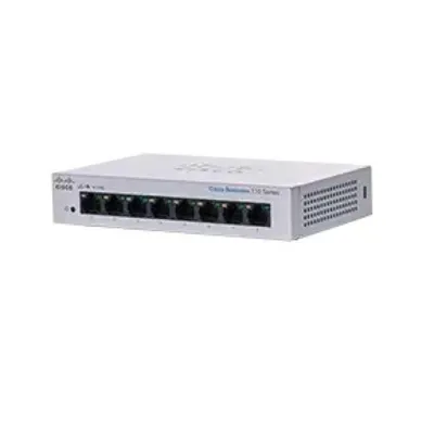Switch Cisco CBS110 Unmanaged L2 8 Ports Gigabit Ethernet Switch Cisco CBS110 Unmanaged L2 8 Ports Gigabit Ethernet