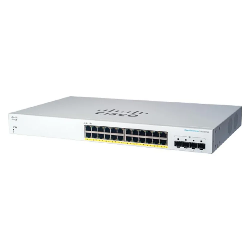 Switch Cisco CBS220-24P-4G Managed L2 24 Ports Gigabit Ethernet PoE 4 SFP 1G