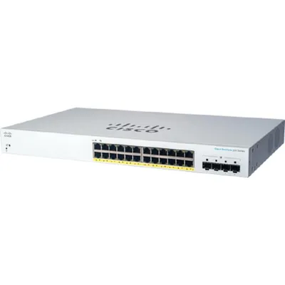 Switch Cisco CBS220-24P-4G Managed L2 24 Ports Gigabit Ethernet PoE 4 SFP 1G