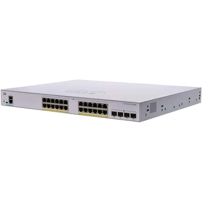 Cisco CBS350-24FP-4X-EU Netzwerk-Switch Managed L2/L3 Gigabit Ethernet (10/100/1000) Silber