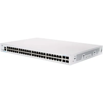 Cisco CBS350-48T-4G-EU Netzwerk-Switch 48 GE-Ports 4 x 1 G SFP Silber