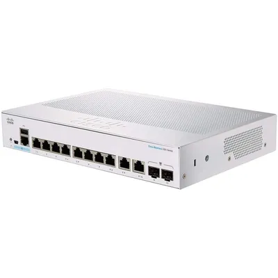 Cisco CBS350-8T Switch mit 8 Gigabit-Ports + 2 SFP