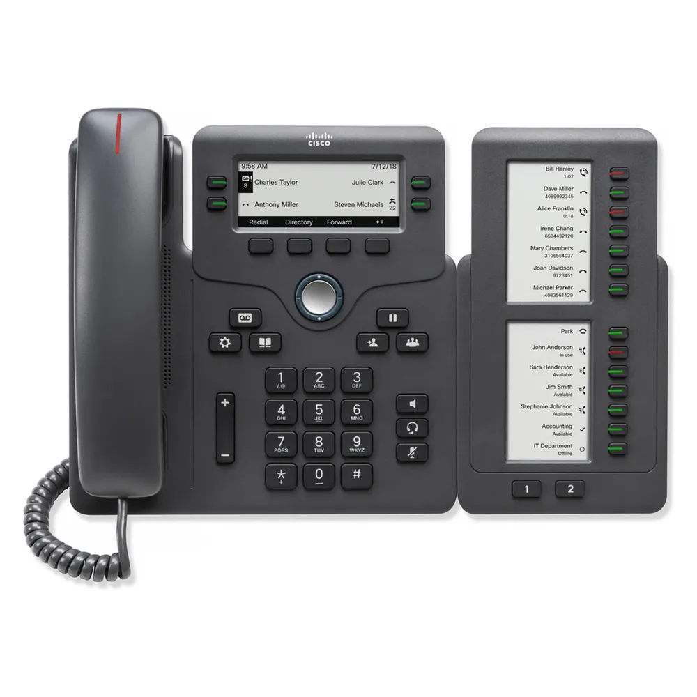 Cisco IP Phone 6800 Key Expansion Module - Funktionstasten-Erweiterungsmodul für VoIP-