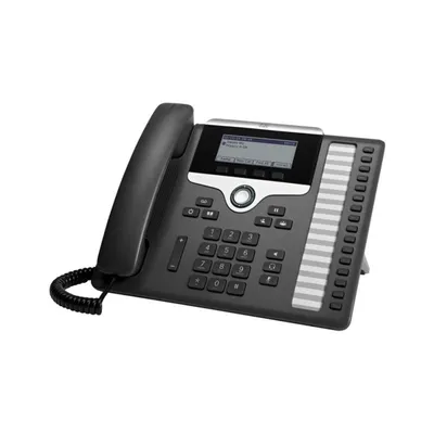 IP-Telefon Cisco 7861 Schwarz/Silber 16 Leitungen LCD 3.5" PoE