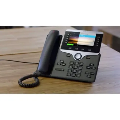 IP-Telefon Cisco 8851 Schwarz mit 5" Display und Bluetooth