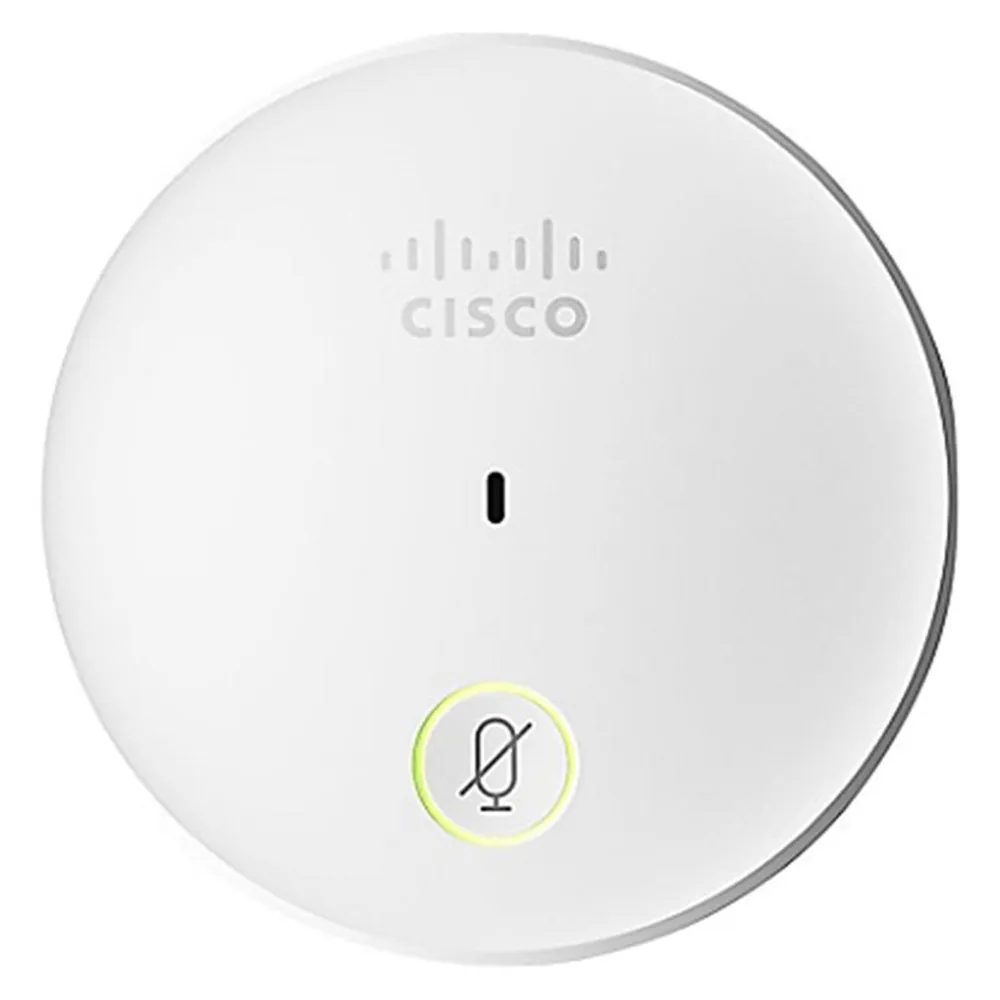 Mikrofon Cisco CS-MIC-TABLE-J kabelgebunden omnidirektional 4-pin Hirose weiß