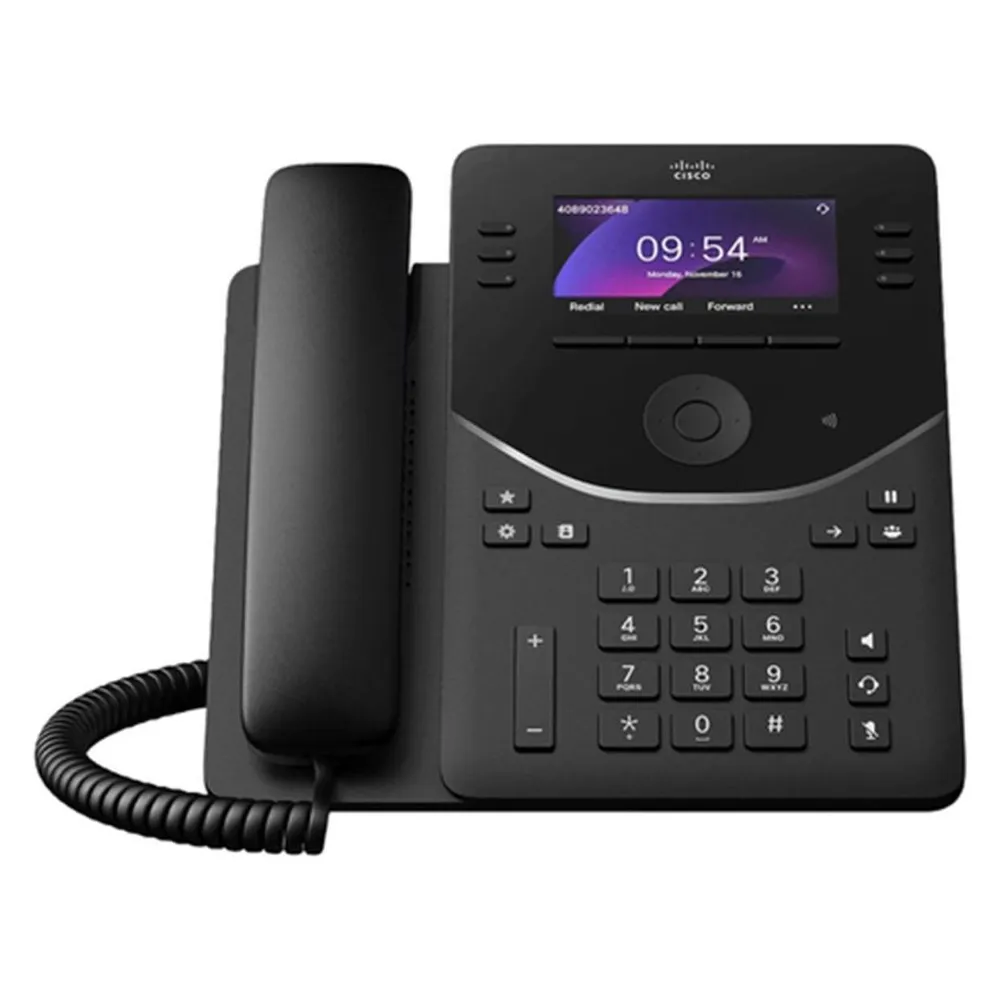 IP-Telefon Cisco DP-9851-K9 Schwarz 6 Leitungen LCD Gigabit Ethernet