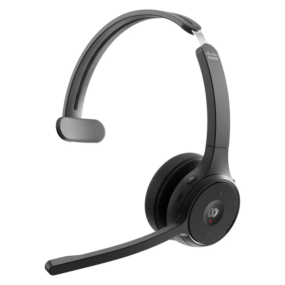 Cisco HS-WL-721-BUNA-C kabellose Bluetooth Kopfhörer mit Geräuschunterdrückung