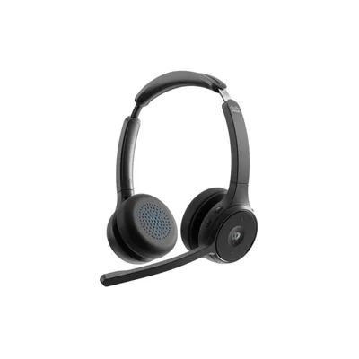 Cisco HS-WL-722-BUNA-C kabellose Bluetooth Kopfhörer mit Geräuschunterdrückung und Mikrofon schwarz