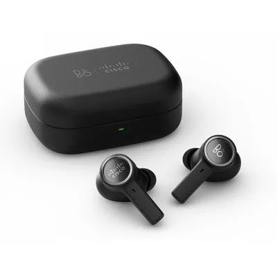 Kopfhörer Cisco 950 kabellos Bluetooth True Wireless mit Geräuschunterdrückung IP57 schwarz