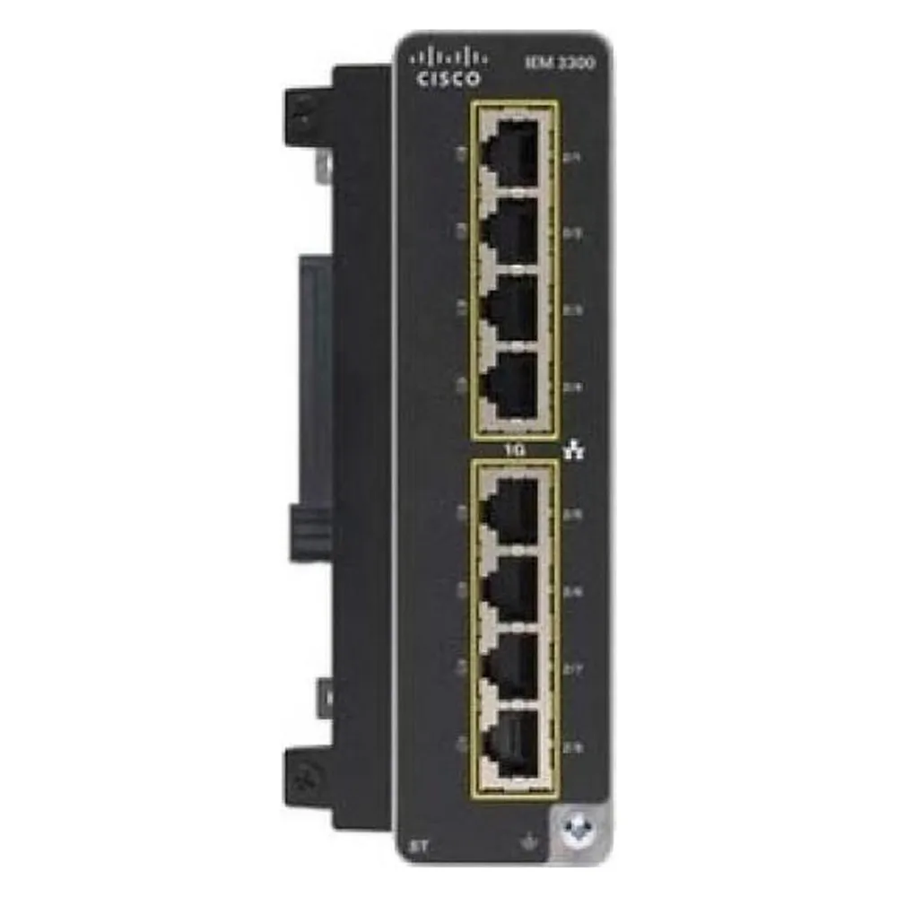 Cisco Catalyst IE3300 Managed Switch L2 8 Gigabit Ethernet Ports Rack-Montage
