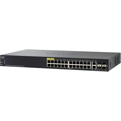 Cisco SG350-28MP Switch mit 28 Gigabit PoE-Ports + 2 SFP