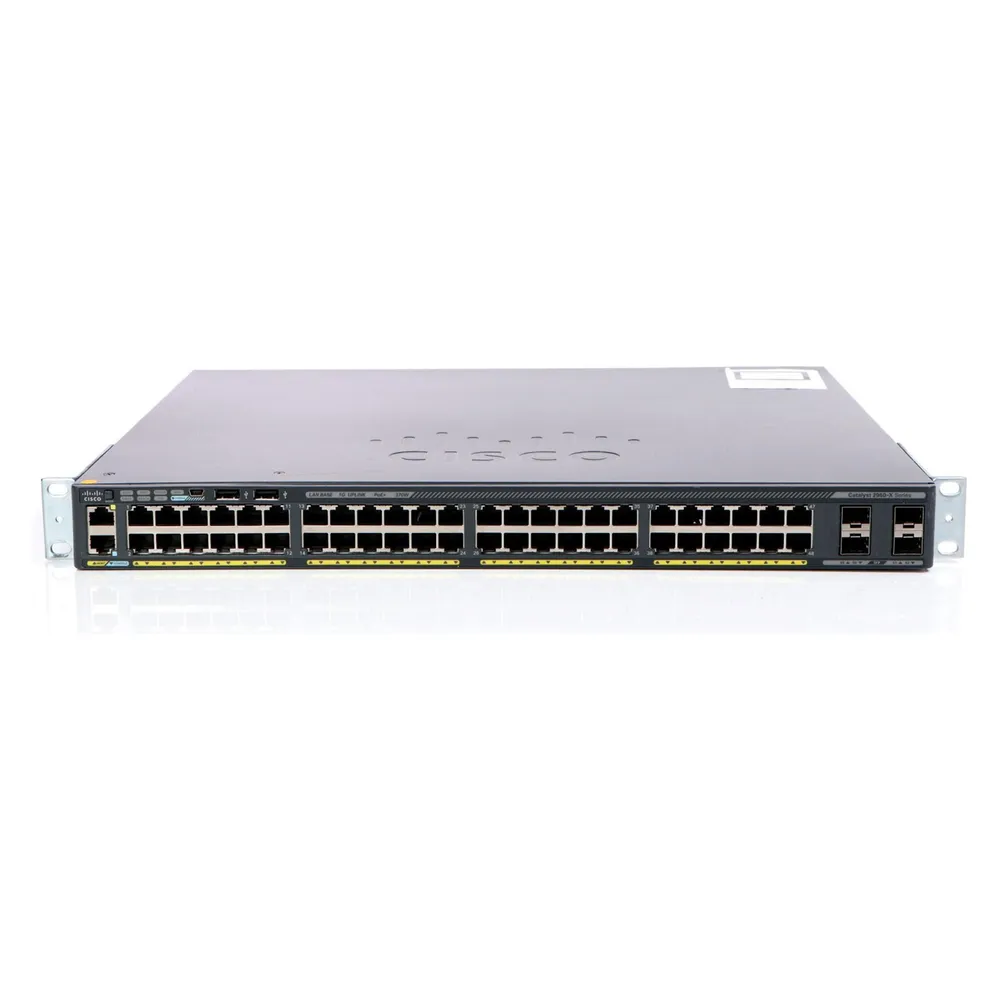 Cisco 2960X-48LPS-L: 48 Port LAN Base SW