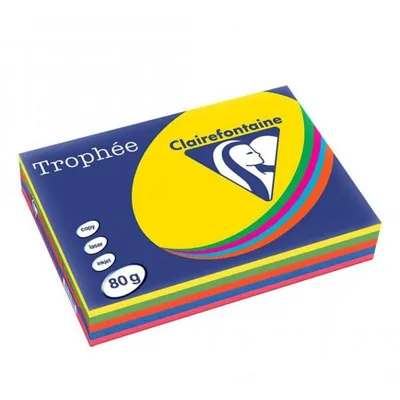 Papier Clairefontaine 1704SC A4 80 g/m2 500 Blatt farbig intensiv