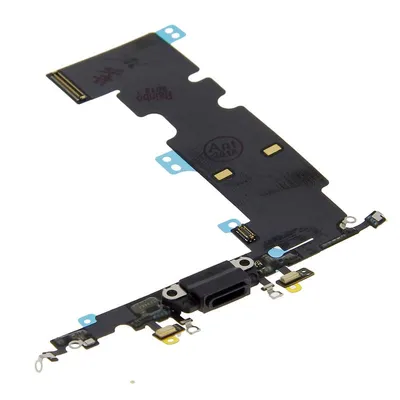 Clappio Ersatz-Ladeanschluss in Schwarz für iPhone 8 Plus