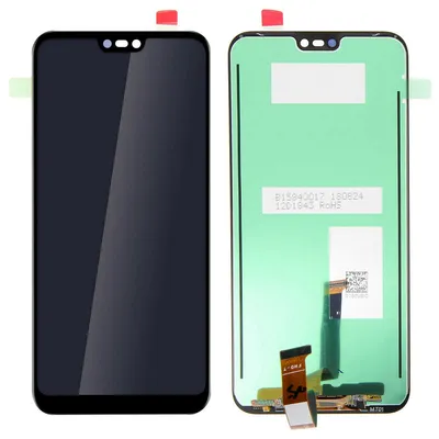 Clappio Ersatz-LCD/Touchscreen für Huawei P20 Lite, Schwarz