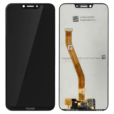 Clappio Ersatz-LCD/Touchscreen für Honor Play, Schwarz