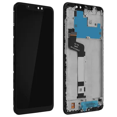 Clappio Ersatz-LCD/Touchscreen für Xiaomi Redmi Note 6 Pro, Schwarz