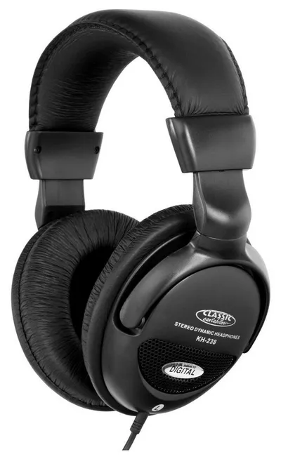 Classic Cantabile Classic Cantabile KH-238 Kopfhörer Over-Ear-Kopfhörer (Mit Lautstärkeregelung und integriertem Aktiv-Bass)
