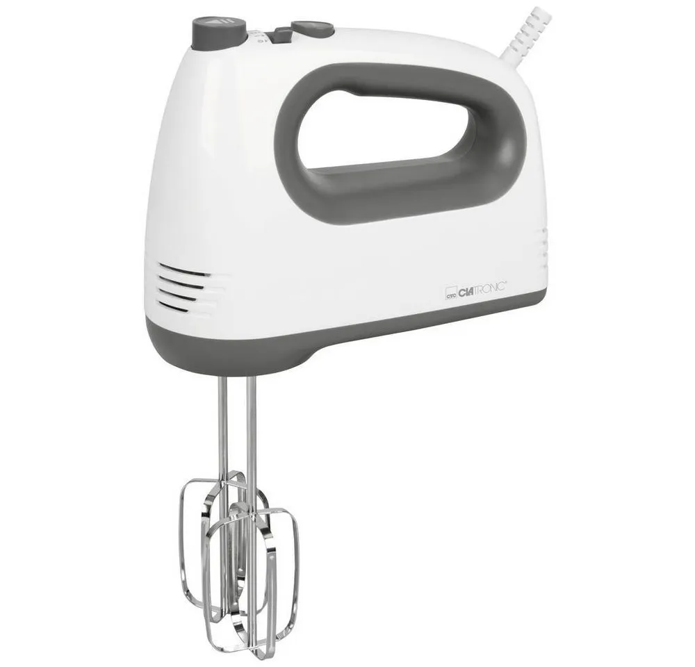 CLATRONIC Handmixer Handmixer Knethaken & Quirle 400W 263970