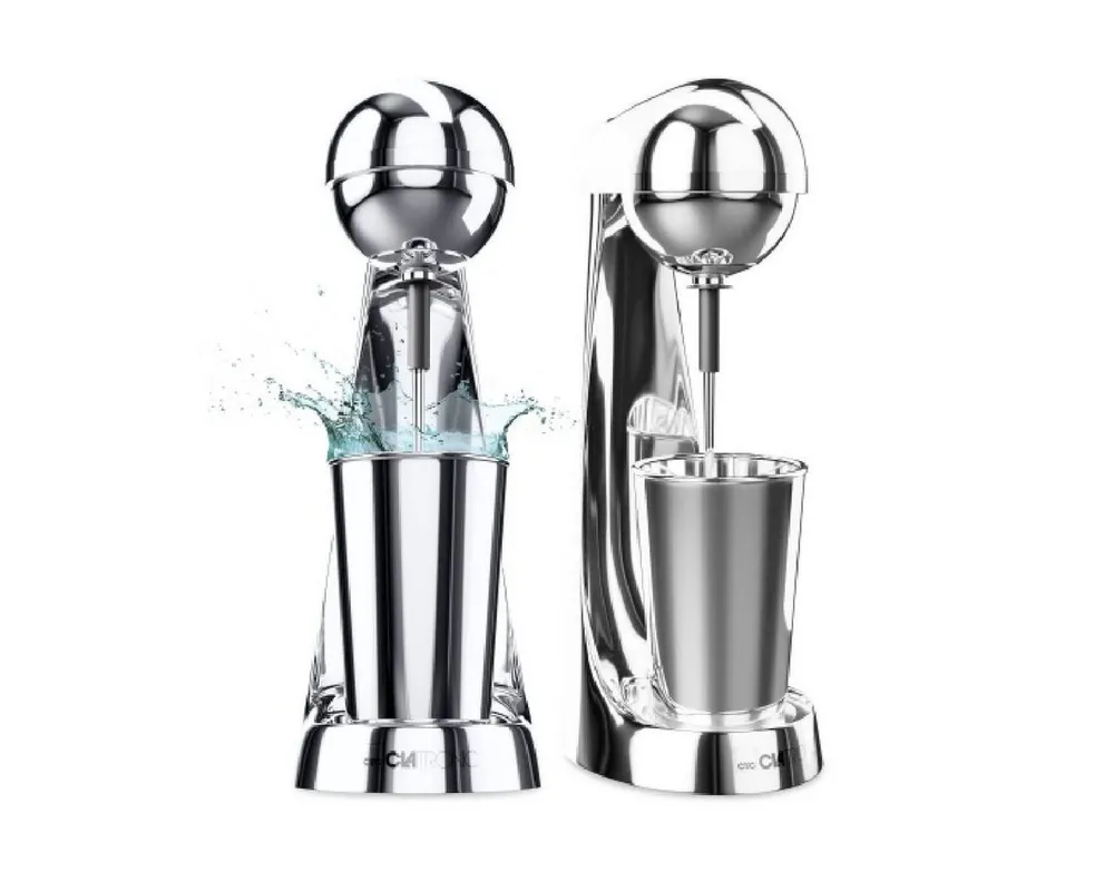 CLATRONIC Standmixer BM 3472, Barmixer u. Milchaufschäumer in Einem