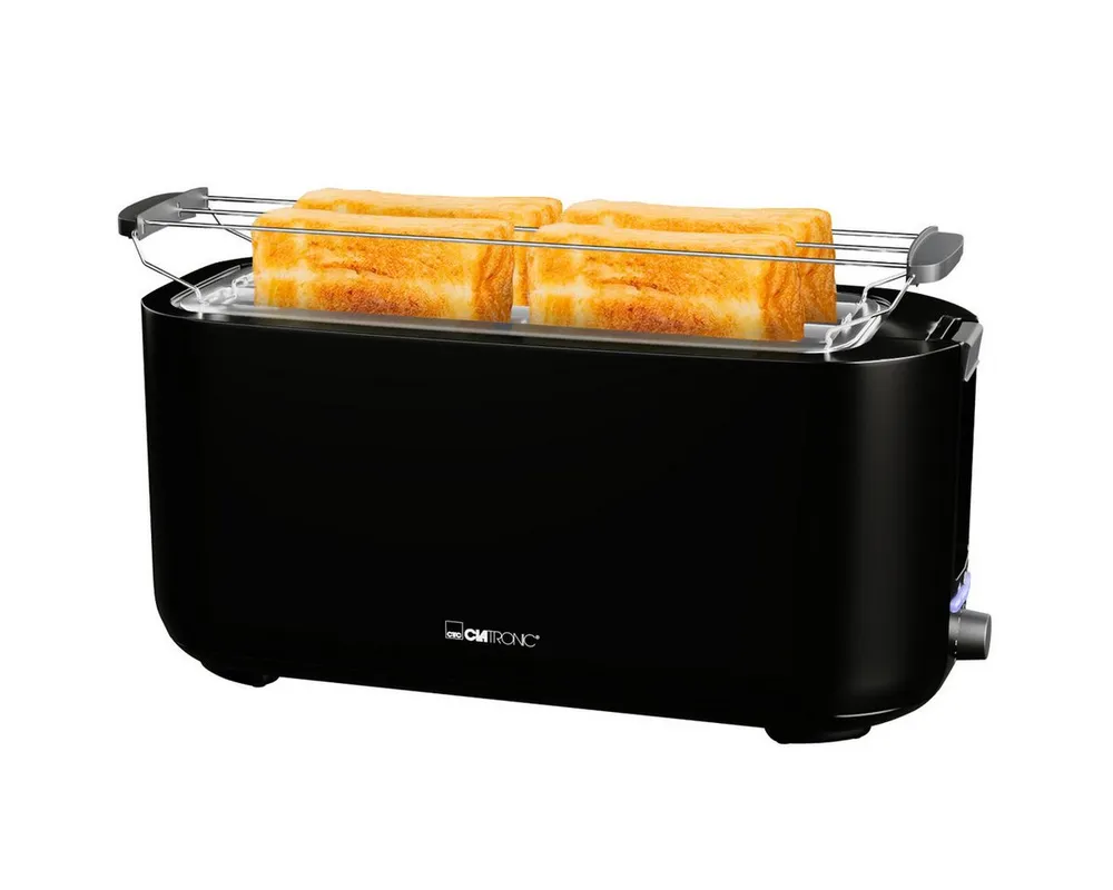 CLATRONIC Toaster TA 3802, mit Auftau-/Aufwärm-/Schnellstoppfunktion