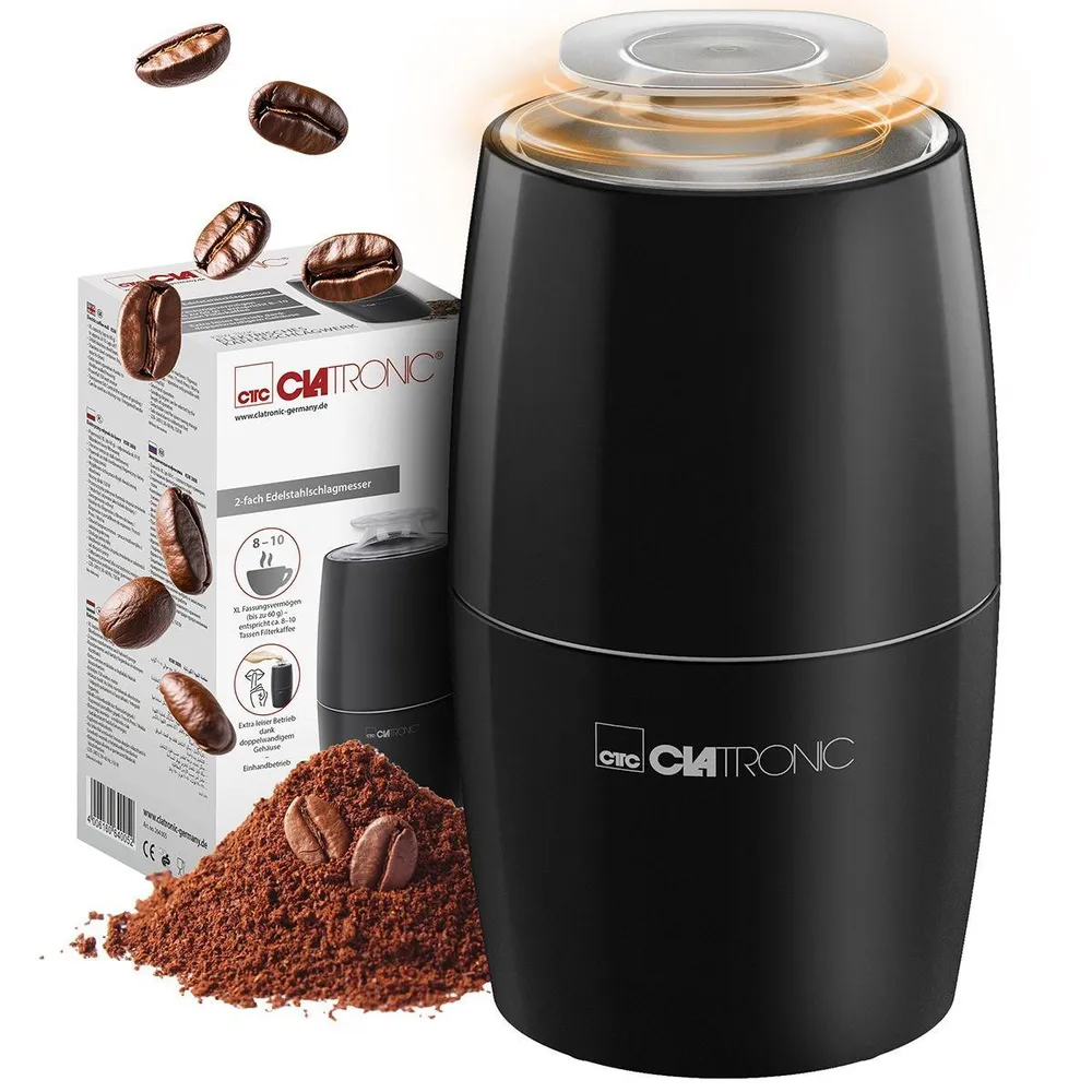 KSW 3806 Schwarz Kaffeemühle