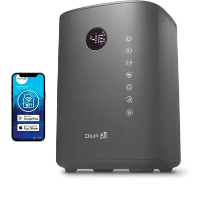 Clean Air Optima CA-605T Smart Top Filling Luftbefeuchter Wifi Schwarz