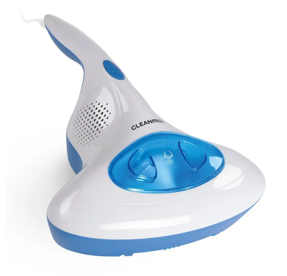 CLEANmaxx Matratzenreinigungsgerät Milben-Handstaubsauger, 300 W, mit Beutel, Antimilben-Sauger mit UV-C-Licht, inkl. EPA Filter
