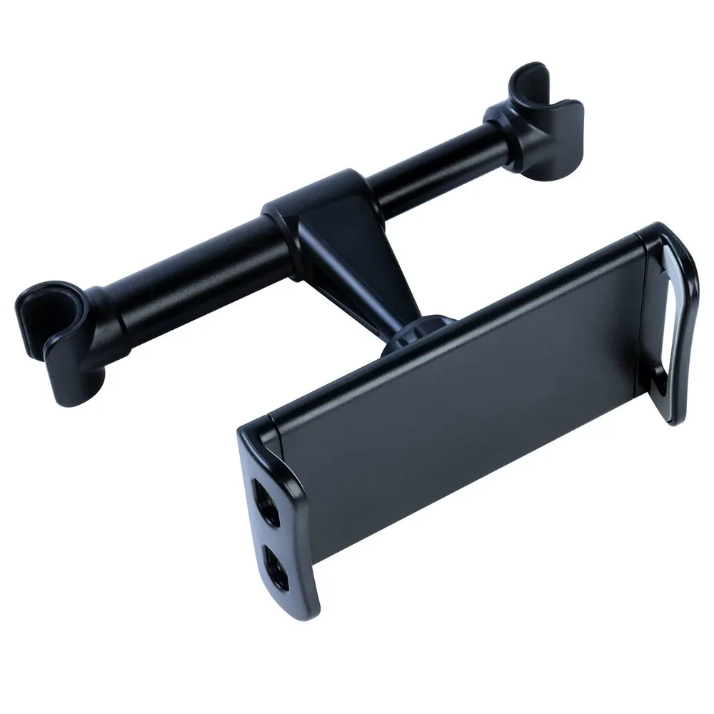 CLM-Tech Handy-Halterung Tablet Halterung für die Kopfstütze im Auto -, (bis 11,00 Zoll, Kopfstützenhalterung - iPad Halter, 2-tlg., 360 Grad drehbar, universal kompatibel mit 4-11 Zoll Geräten)