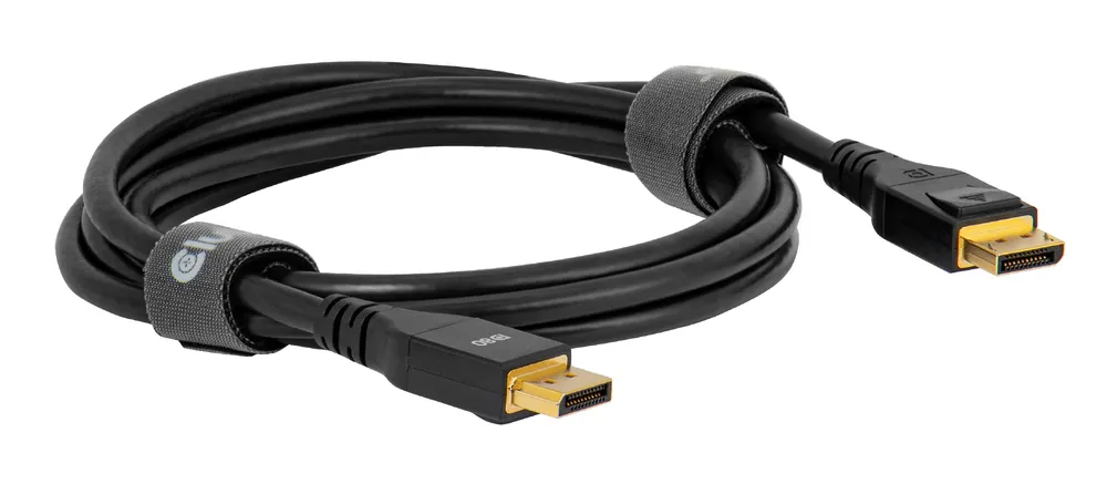 DisplayPort 2.1 Kabel CLUB3D CAC-1094 2 m 8K 240 Hz Schwarz
