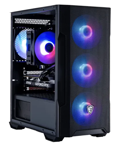 Powered by MSI Velocity 2.0 Ti - AMD Ryzen 7 - 32GB/1TB SSD - RTX 5060 Ti