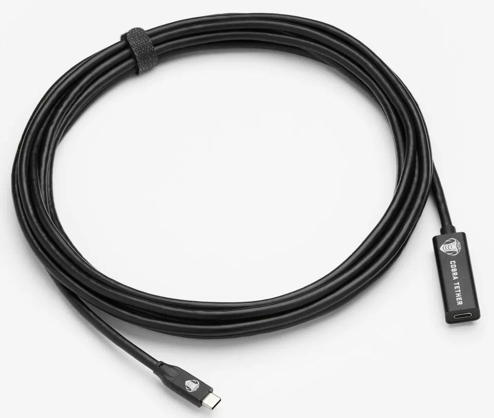 COBRAUNION USB-C Verlängerungskabel 5m schwarz