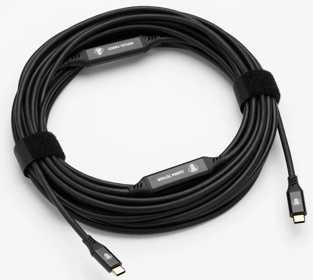 COBRAUNION USB-C an USB-C 10m schwarz
