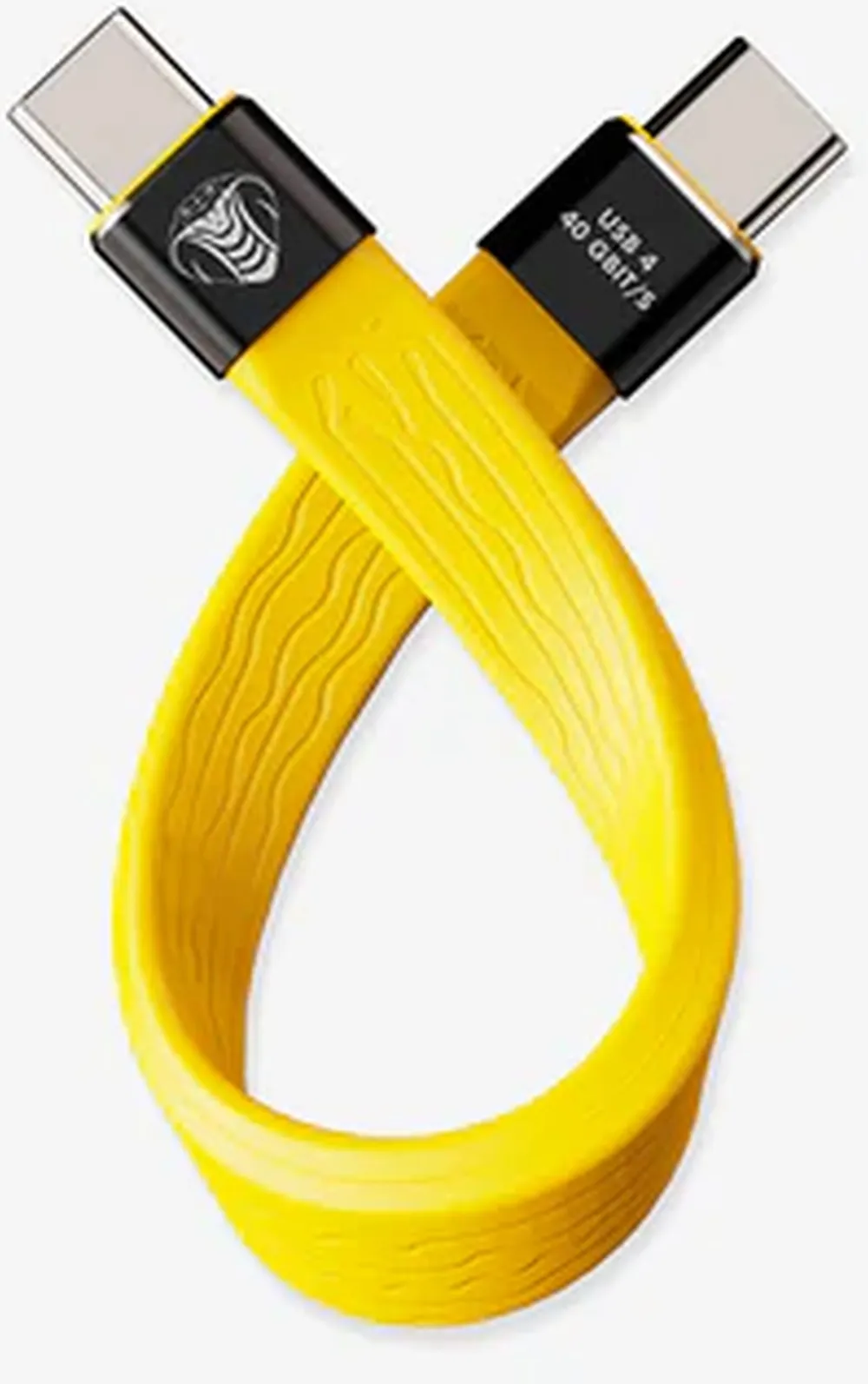 COBRAUNION USB-C an USB-C 4 FlexPro 40Gbit 14cm gelb