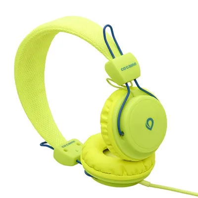 Co:caine City Beat Neon-fluoreszierende Kopfhörer