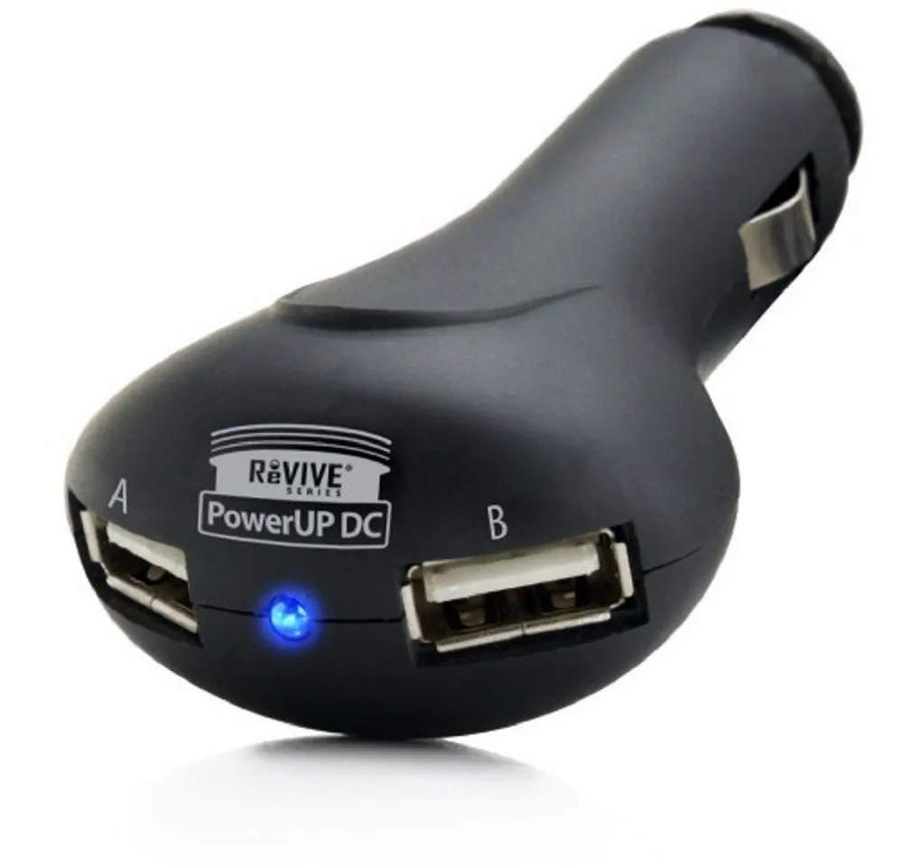 COFI 1453 Auto PowerUP DC Dual USB Autoladegerät Schnellladegerät 2.1A USB-Ladegerät