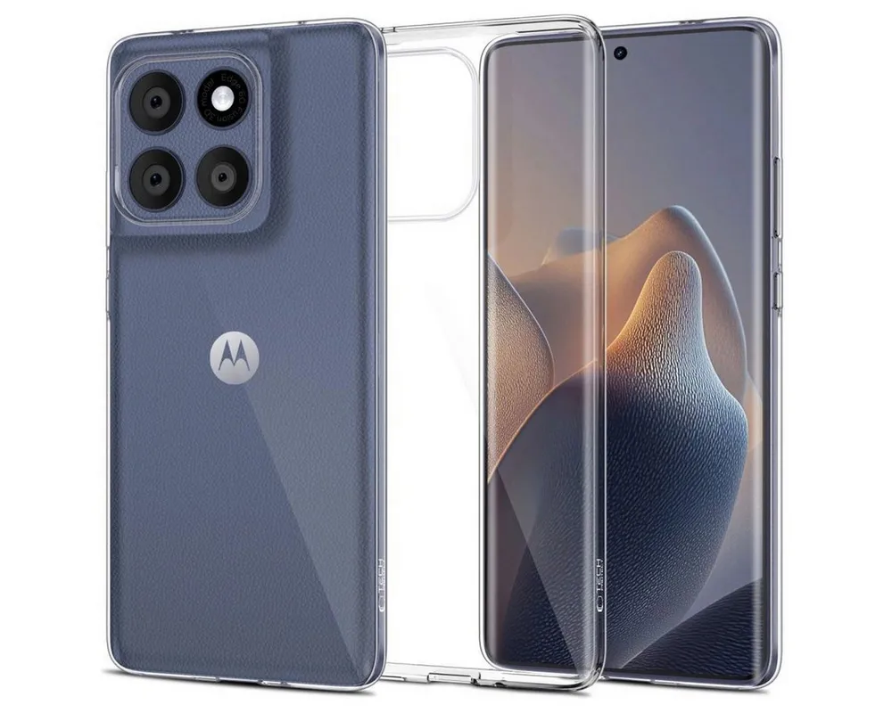 COFI 1453 Bumper - Silikon Handyhülle - kompatibel mit Motorola Edge 60 Fusion, ideal für Schutz, perfekt für Smartphone