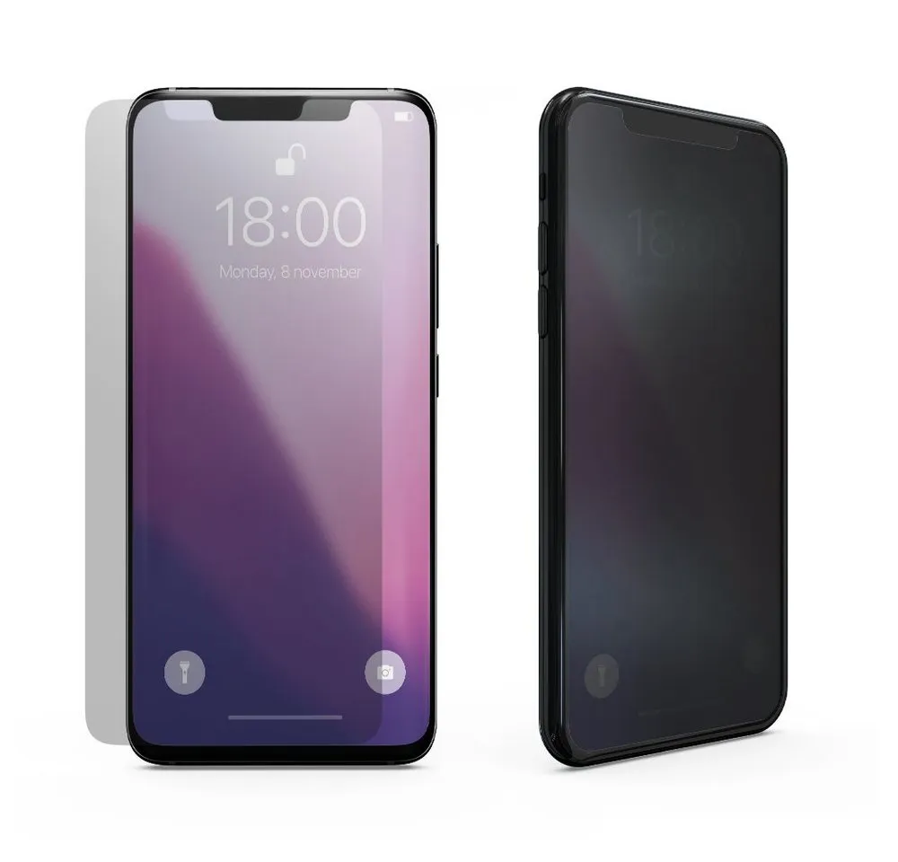 COFI 1453 Displayschutzfolie 2x Sichtschutzglas Tempered Glass Privacy für Samsung Galaxy A56 5G