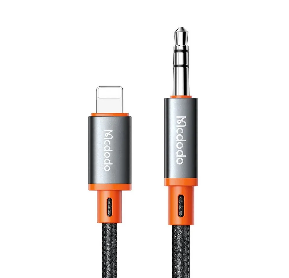 COFI 1453 Kabel AUX MFI iPhone Audiokabel 3,5mm Miniklinke 1,2 Meter Smartphone-Adapter