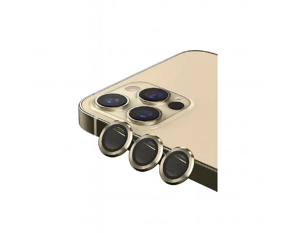 COFI 1453 Kameraschutzglas für Smartphone-Linsen kompatibel mit Iphone 13 Gold für Apple Iphone 13, 1 Stück, perfekt für kompletten Kameraschutz