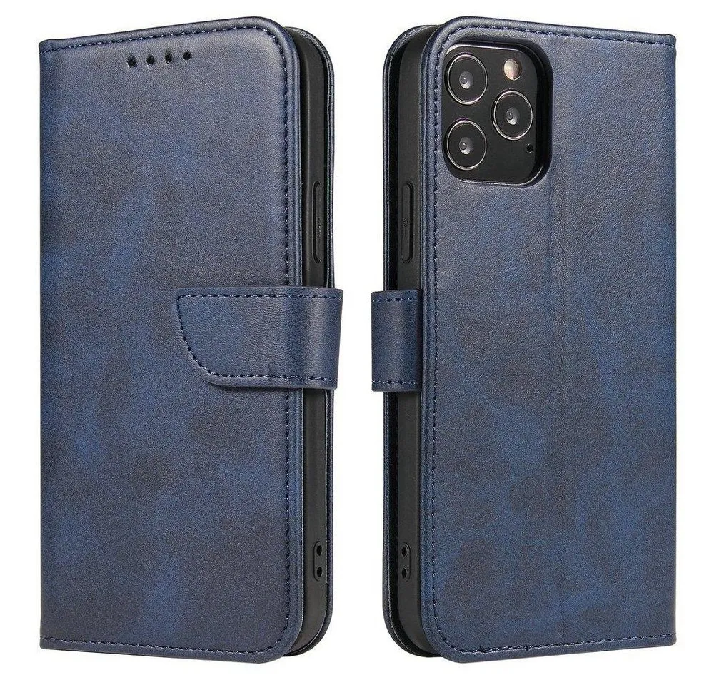 cofi1453 Smartphone-Hülle Premium Magnet Case Buch Tasche Schutzhülle