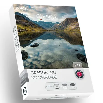 Cokin Z-PRO L U300-02 GND Filter Kit ND2 ND4 ND8 mit Mikrofasertuch