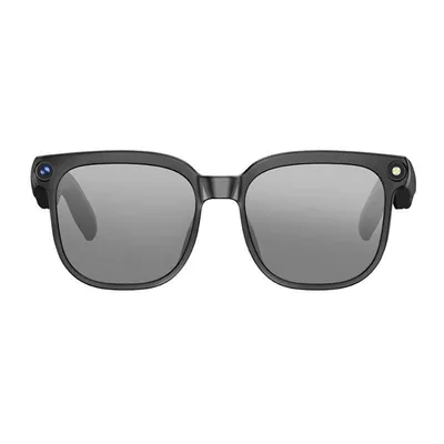 COLMI M02S Smart Glasses Kamera Integriert KI Lautsprecher Photochromatisch Schwarz