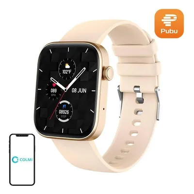 COLMi P71 Bluetooth 1,9" Gold Einheitsarmband IP68 SpO2 Herzfrequenzmesser