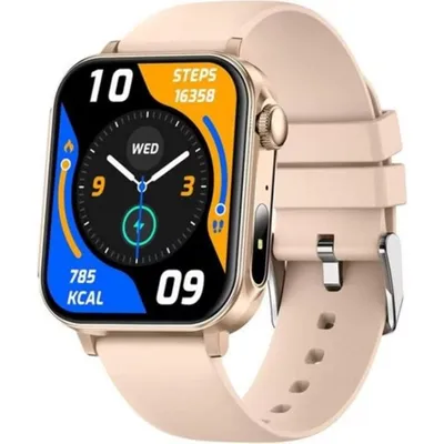 Colmi P80 Bluetooth 1,83" Metall Gold Smartwatch Wasserdicht IP67 SpO2 Pulsuhr