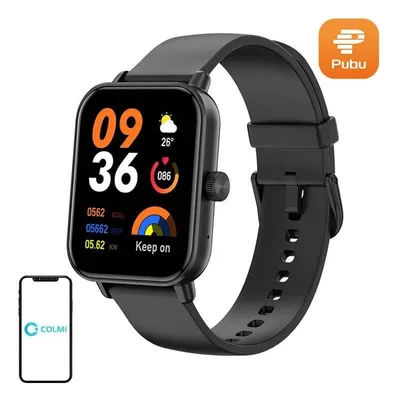 COLMi P81 Bluetooth 1,9" Schwarz Einheitsgröße IP68 SpO2 Herzfrequenzmesser