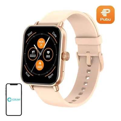 COLMi P81 Bluetooth 1,9" Gold Einheitsarmband IP68 SpO2 Herzfrequenzmesser
